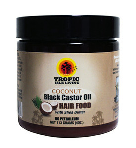 Coconut castor oil hair food