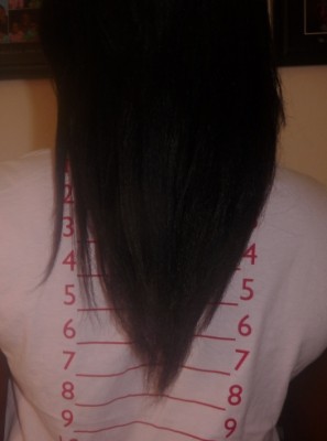 length check after trim wrapped hair sizzling mommy