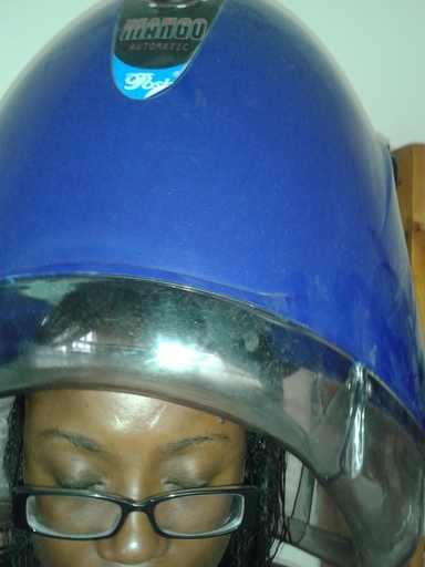 how to use aphogee two step sitting under my dryer